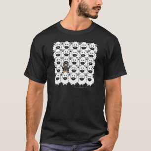 Belgare Malinois i fåren T Shirt