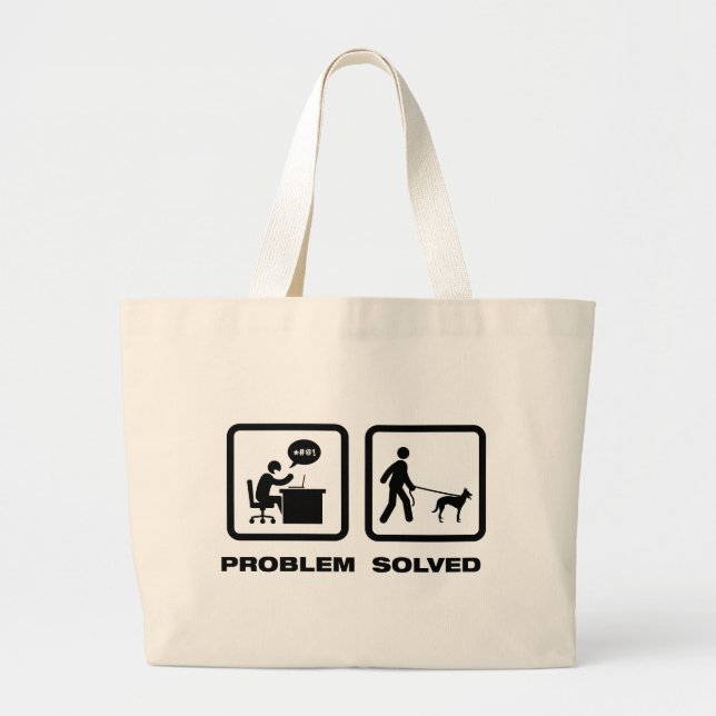 Belgare Malinois Jumbo Tygkasse (Framsidan)