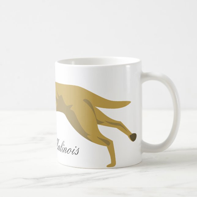 Belgare Malinois Kaffemugg (Höger)