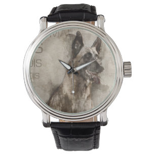 Belgare Malinois - Mechelaar - Maligator Armbandsur