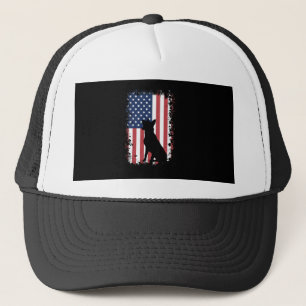 BelgareMalinois amerikanska flaggan Keps