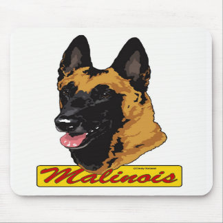 BelgareMalinois Head mousepad Musmatta