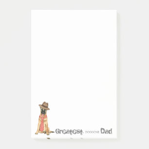 BelgareMalinois pappa Post-it Block