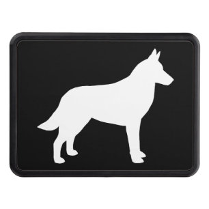 BelgareMalinois Silhouette Skydd För Dragkrok
