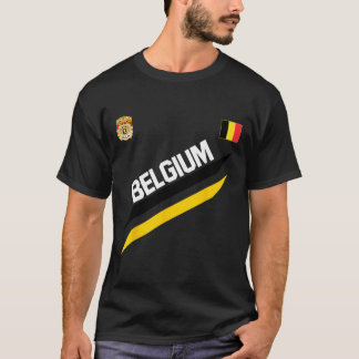 Belgian Football Soccer Ball Travel Jersey Allez L T Shirt