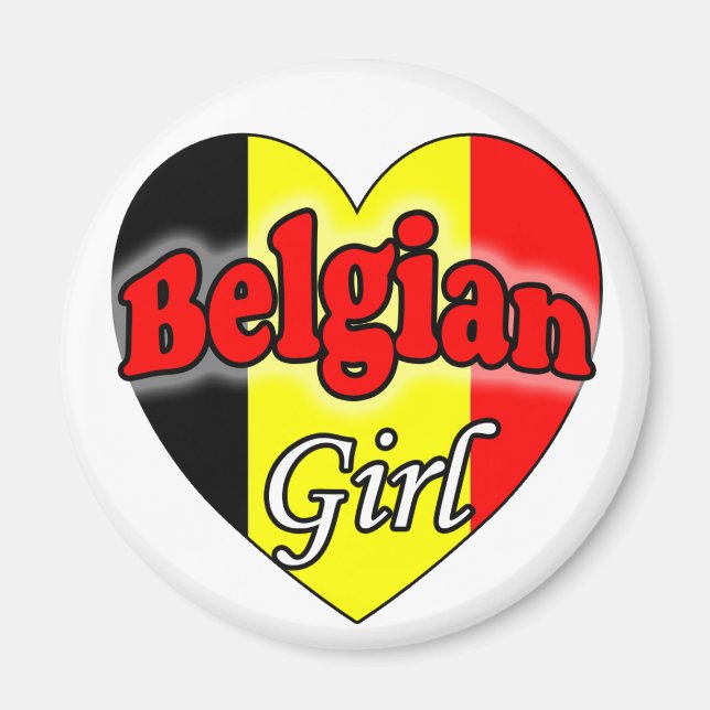 Belgian Girl Magnet (Framsidan)