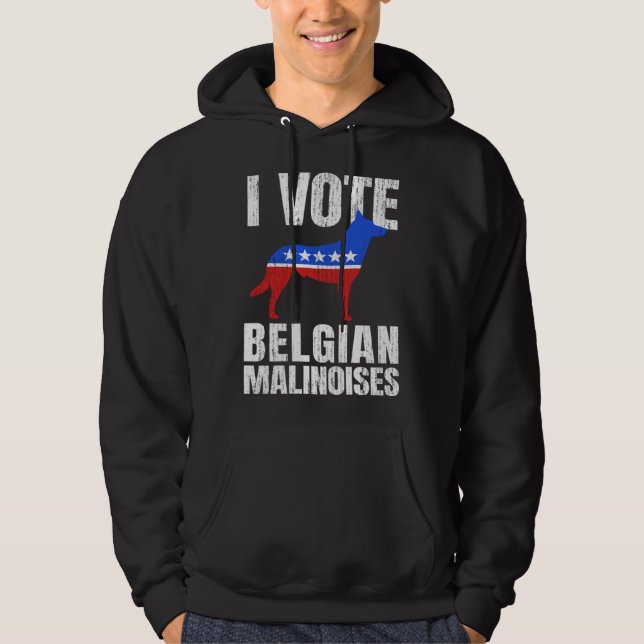 Belgian Malinois  1 Hoodie (Framsida)