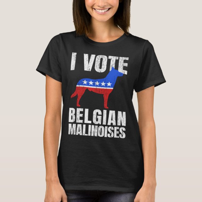 Belgian Malinois  1 T Shirt (Framsida)