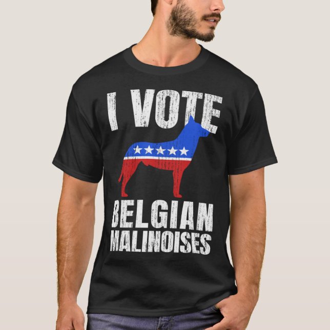 Belgian Malinois  1 T Shirt (Framsida)