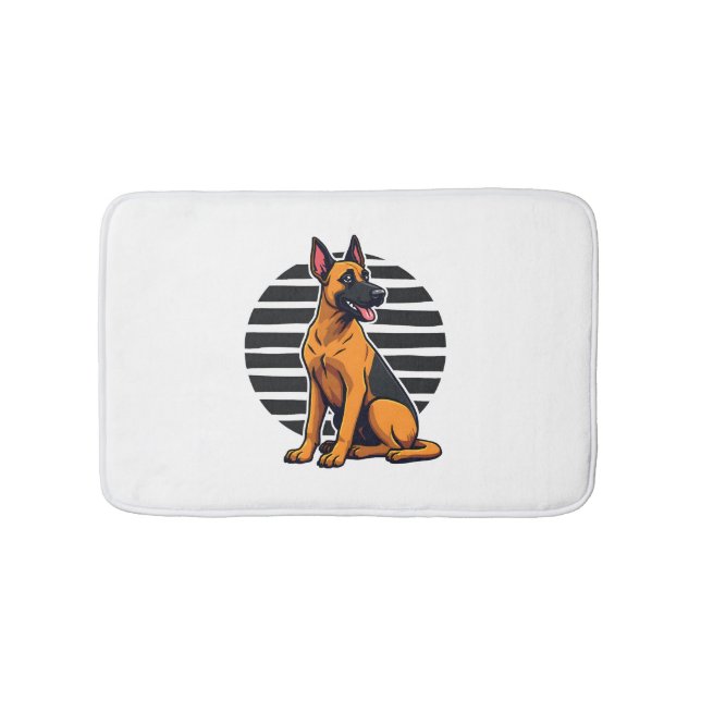 Belgian Malinois (2) Badrumsmatta (Framsidan)