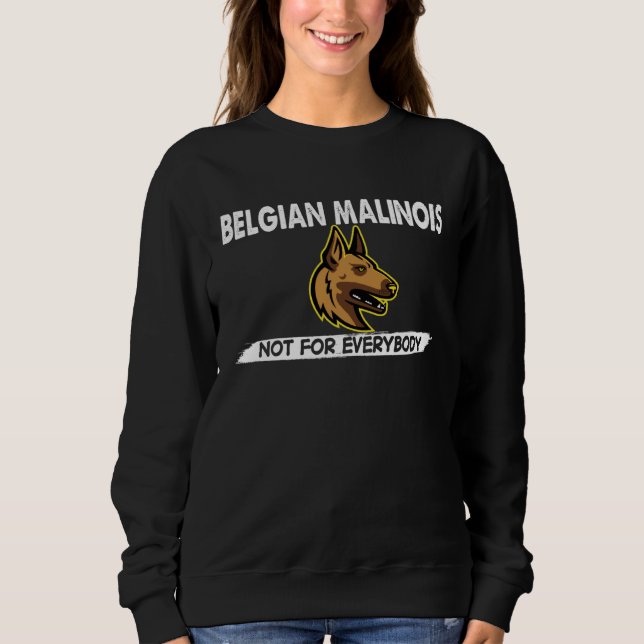 Belgian Malinois Not For Everybody Dog  Costume T Shirt (Framsida)