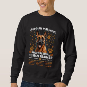 BELGIAN MALINOIS PROFESSIONELL HUMAN TRAINER Malin Lång Ärmad Tröja