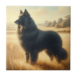 Belgian Sheepdog Kakelplatta