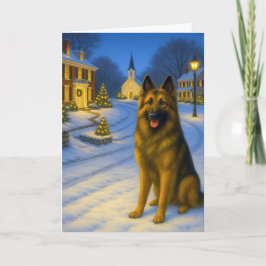 Belgian Tervuren Holiday Card Helgkort