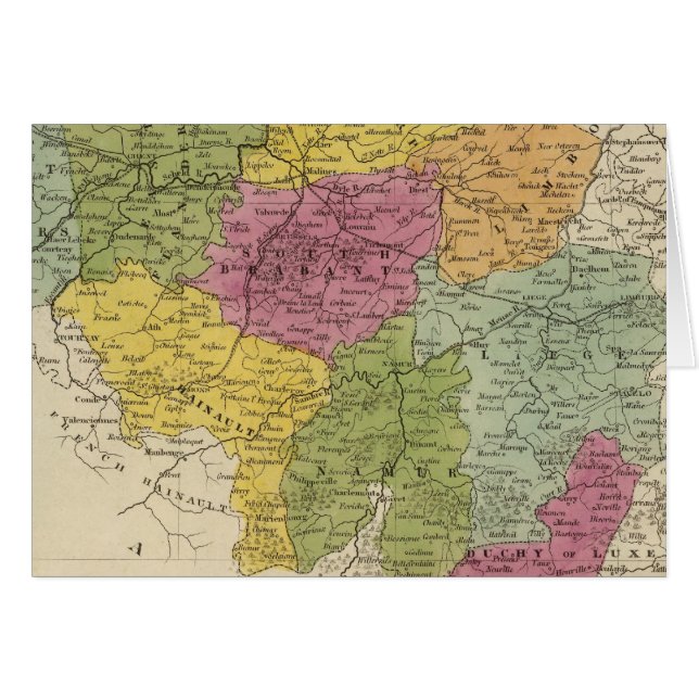 Belgien 2 hälsningskort (Framsidan Horizontal)