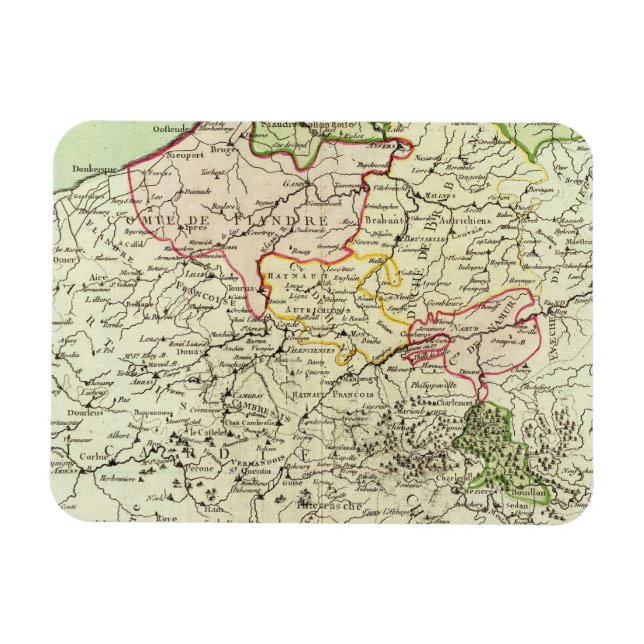 Belgien 3 magnet (Horisontell)