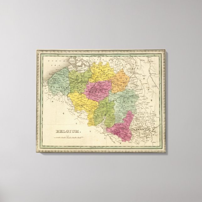 Belgien 5 canvastryck (Framsida)