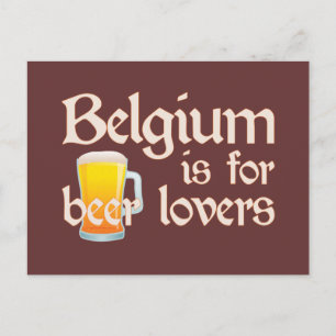 Belgien är för Beer Älskare Vykort
