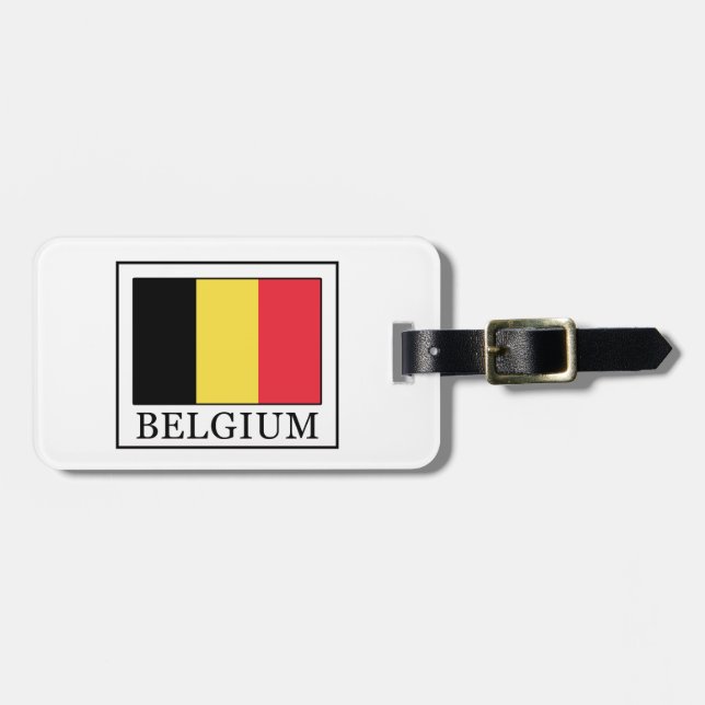 Belgien Bagagebricka (Horisontell Framsida)