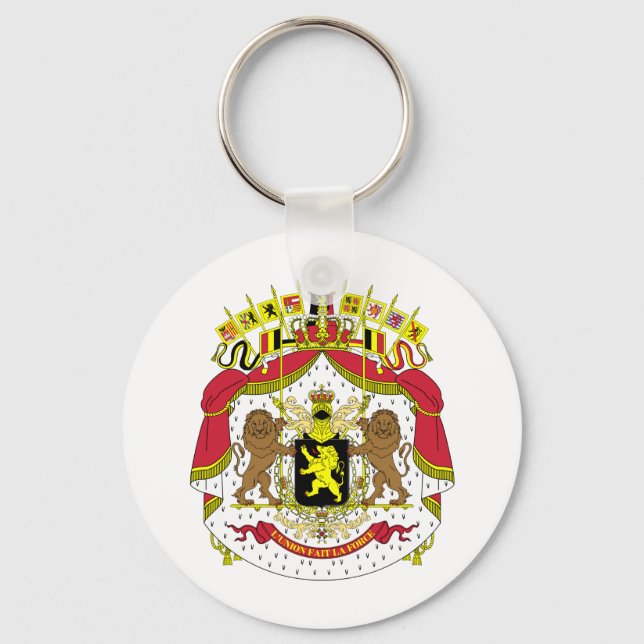 Belgien BE Nyckelring (Framsida)