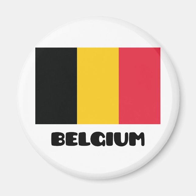 Belgien / Belgien Magnet (Framsidan)