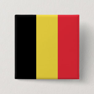 Belgien (belgiskt Flagga) Knapp