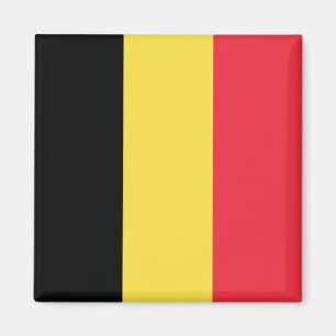 Belgien (belgiskt Flagga) Magnet