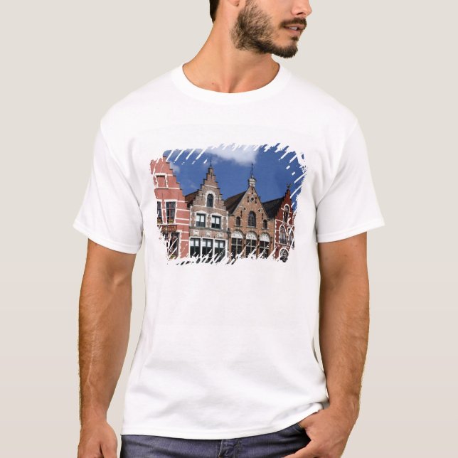 Belgien, Brugge (alias Brug eller Brygge). UNESCO  Tee Shirt (Framsida)