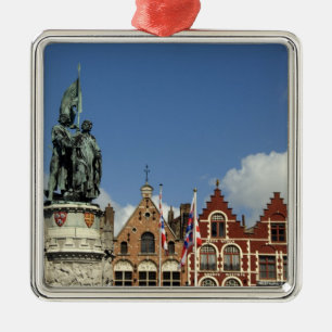 Belgien, Brugge (även känd som Brug eller Bruge). Julgransprydnad Metall