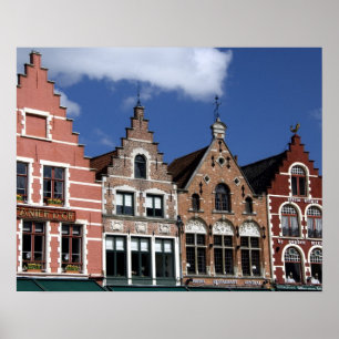 Belgien, Brugge (även känd som Brug eller Bruge). Poster