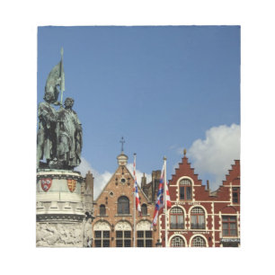 Belgien, Brygge (även känd som Brug eller Bruge).  Anteckningsblock
