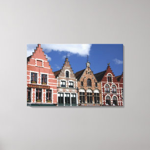 Belgien, Brygge (även känd som Brug eller Bruge). Canvastryck