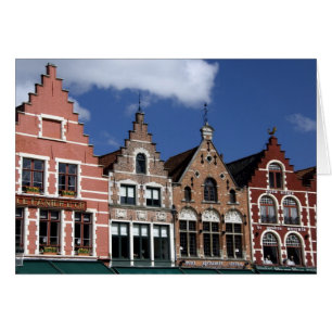 Belgien, Brygge (även känd som Brug eller Bruge). Hälsningskort