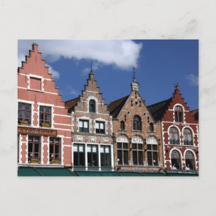 Belgien, Brygge (även känd som Brug eller Bruge). Vykort