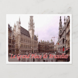 Belgien - Bryssel - La Grand-Ställe de Bruxelles- Vykort