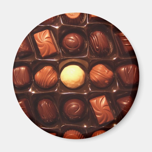BELGIEN CHOCOLATES MAGNET (Framsidan)