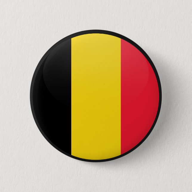 Belgien cirklar den kvalitets- flagga knapp (Framsida)