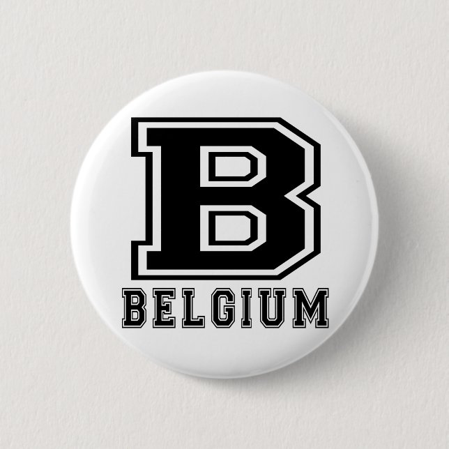 Belgien designer knapp (Framsida)