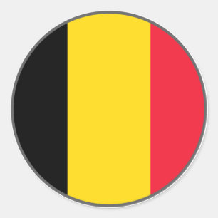 Belgien Euroklistermärke Runt Klistermärke