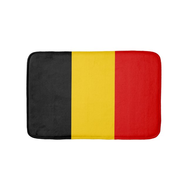 Belgien flagga badrumsmatta (Framsidan)