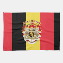 Belgien Flagga & COA