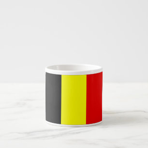 Belgien flagga espressomugg