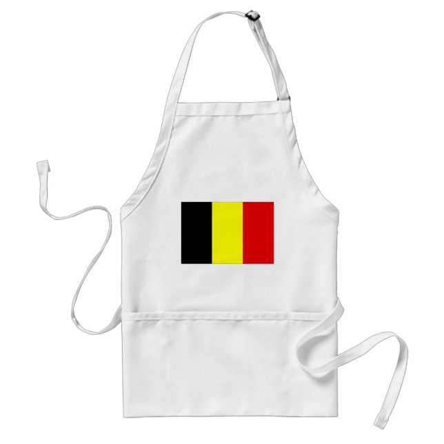 Belgien flagga förkläde (Framsidan)