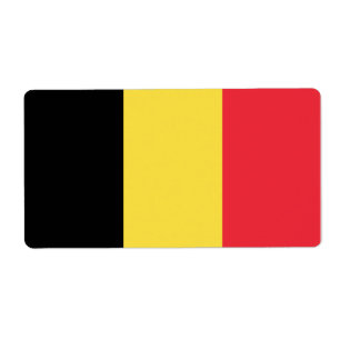 Belgien flagga fraktsedel