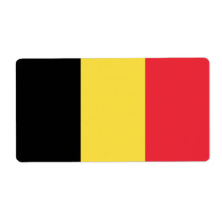 Belgien Flagga Fraktsedel