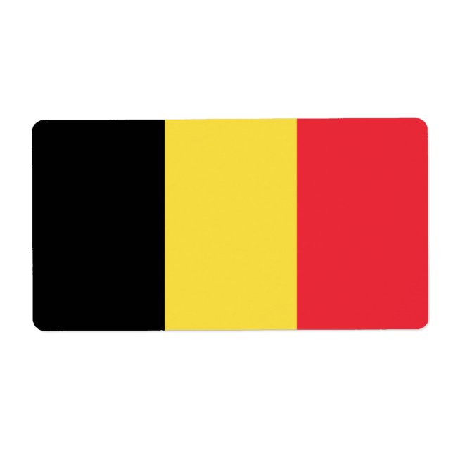 Belgien Flagga Fraktsedel (Framsidan)