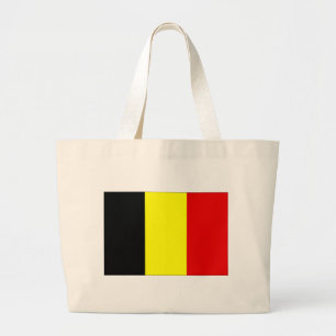 Belgien flagga jumbo tygkasse