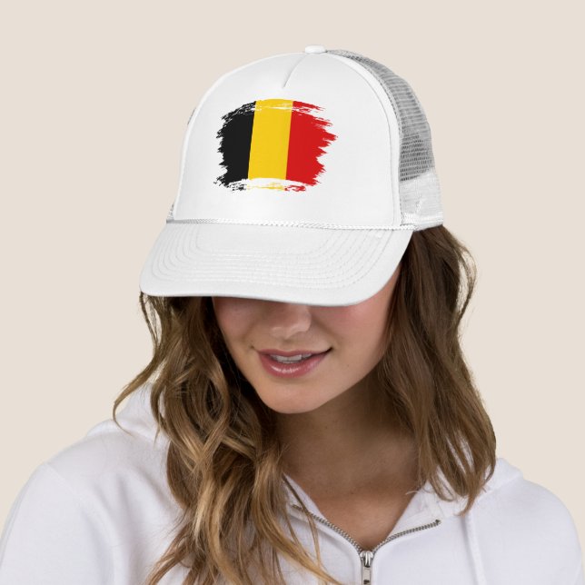 Belgien Flagga Keps (In Situ)