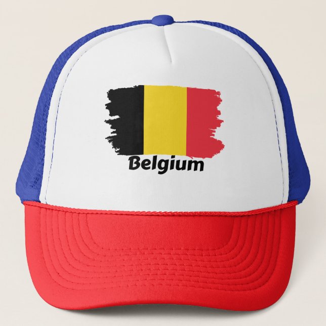 Belgien Flagga Keps (Framsida)