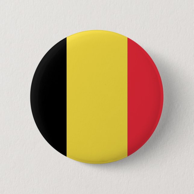 Belgien flagga knapp (Framsida)